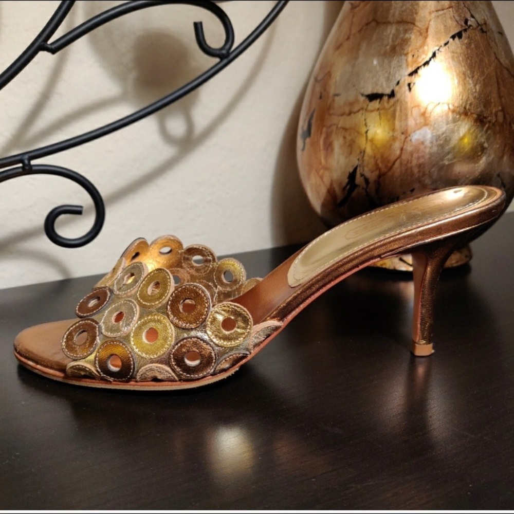 Authentic Coach heels.